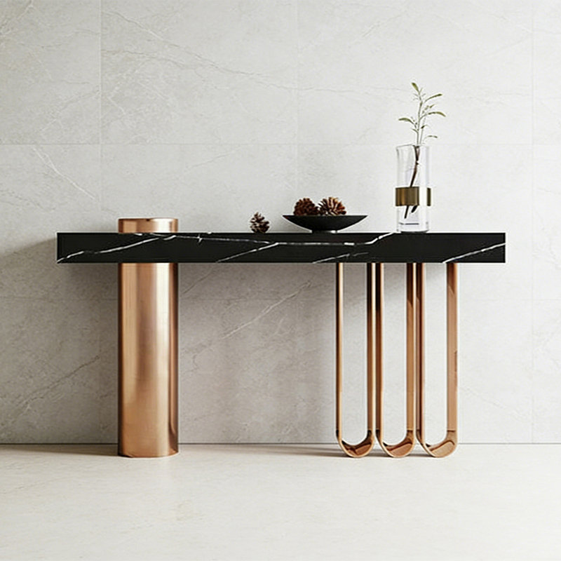 Wrought Studio Modern Luxury Minimalist Console Table - Wayfair Canada